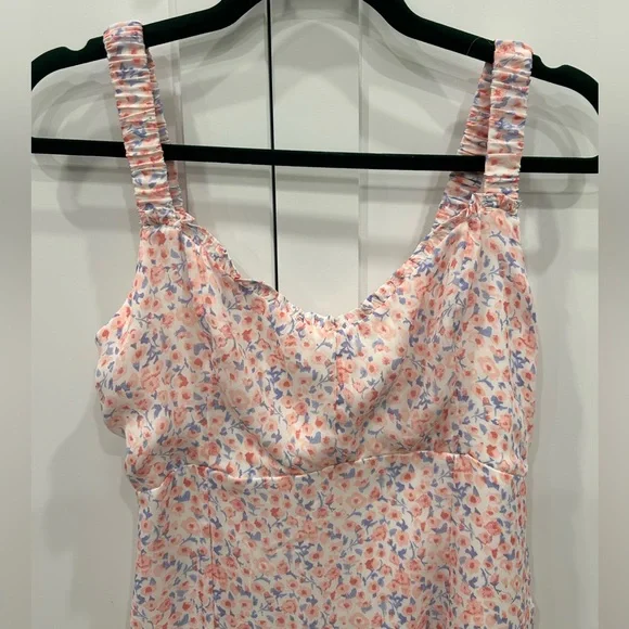 A&F Flirty Scrunchie Strap Dress, Size M - Picture 5 of 7